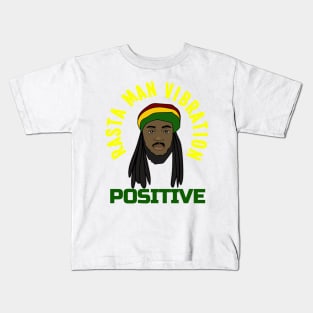 Positive vibration, Rastafari, Ethiopian, Reggae, Rasta Kids T-Shirt